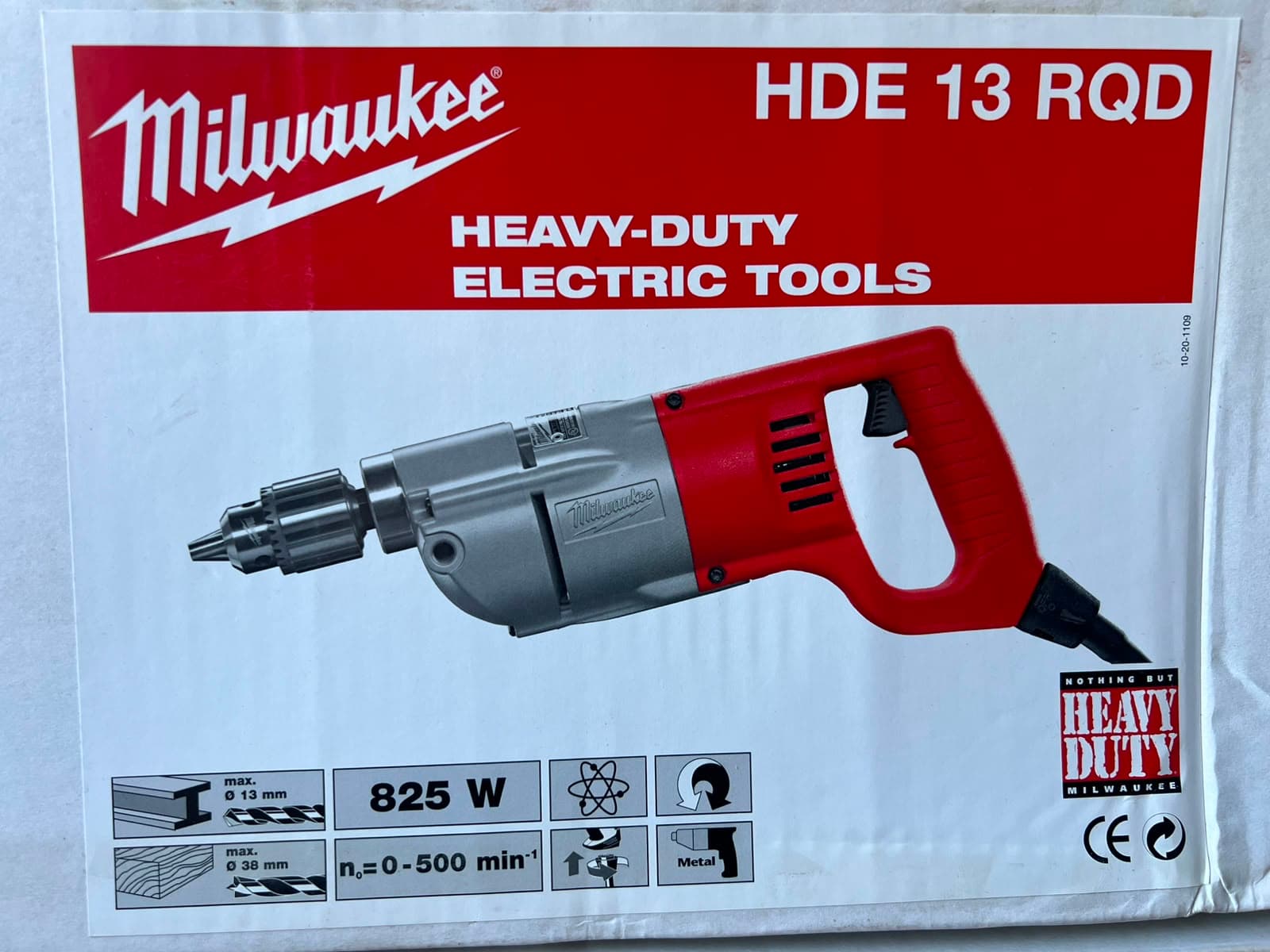 ميلووكي HDE 13 RQD مثقاب شاق 825 واط