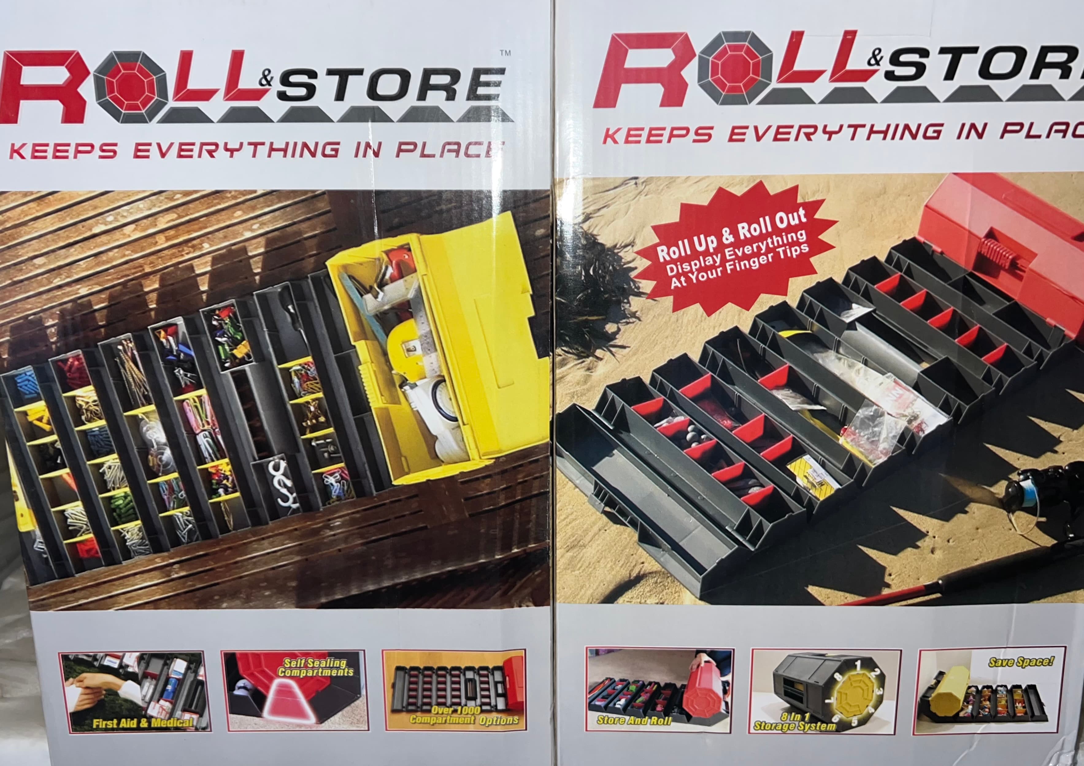 منظّم عدّة Roll & Store مع 1000 قطعة