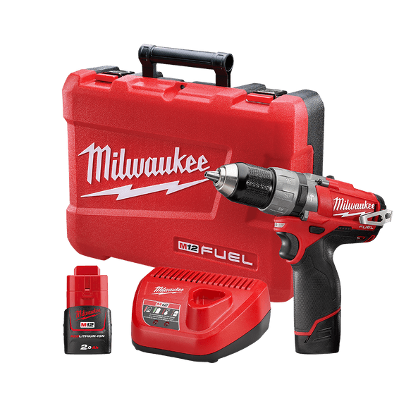 Platform M12 FUEL™ Voltage 12V Type Cordless Torque 37Nm IPM 0-25,550 No Load RPM 0-450/0-1,700 RPM Chuck Type 13mm (1/2") Metal Single Sleeve – Ratcheting Lock Battery M12™ REDLITHIUM™ Length 190mm Weight 1.3kg